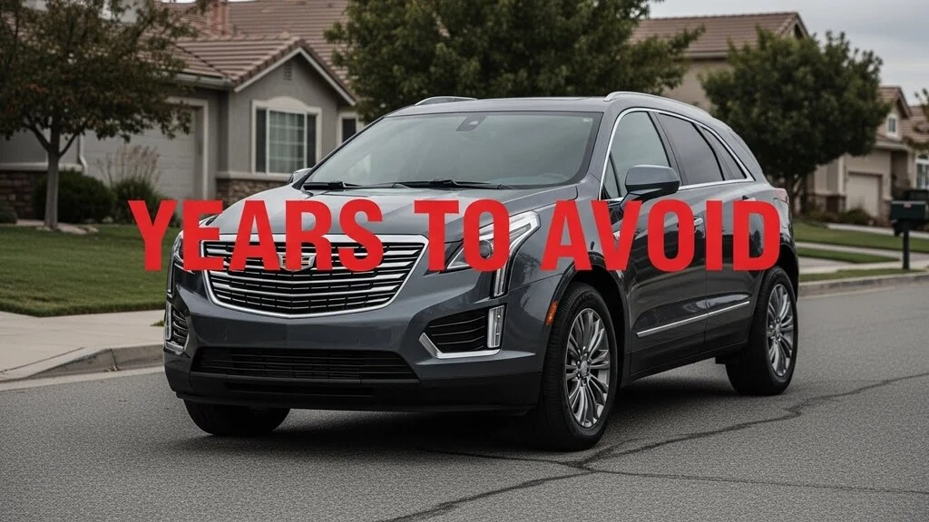 Cadillac xt5 years to avoid forum
