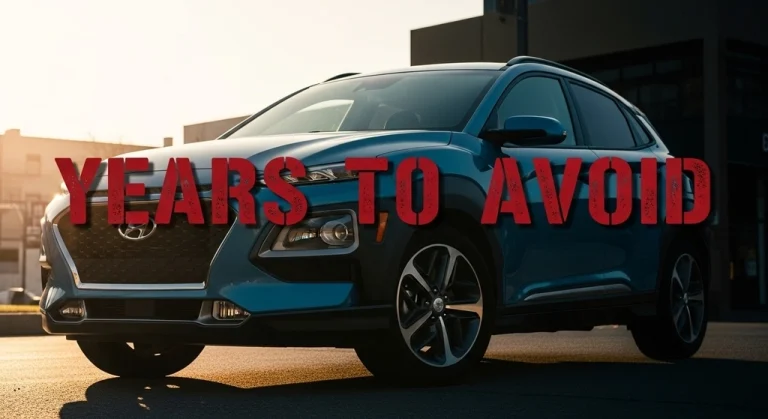 Hyundai Kona Years to Avoid